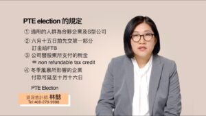 什麼是PTE Election？如何為中小企業合法省稅？